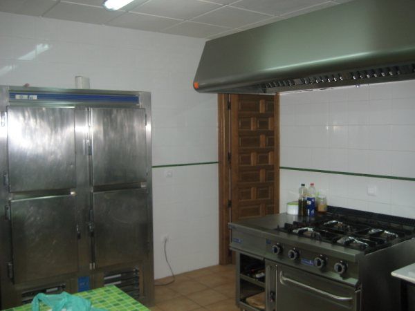 Albergue Naturacción cocina