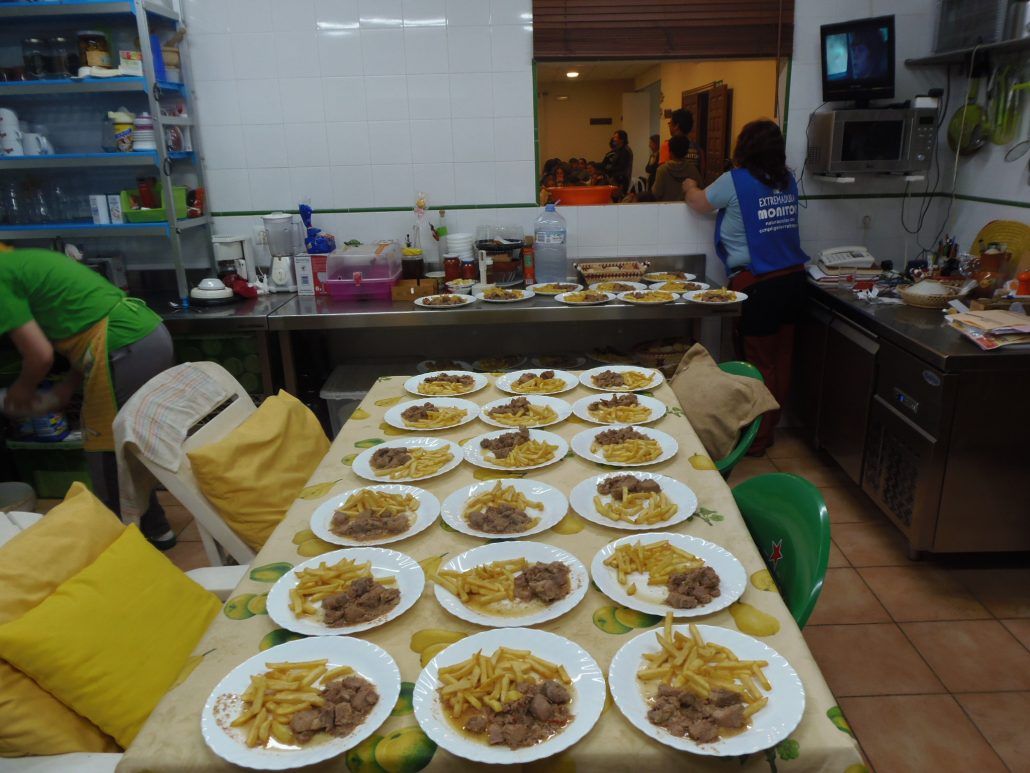 Comedor albergue Naturacción