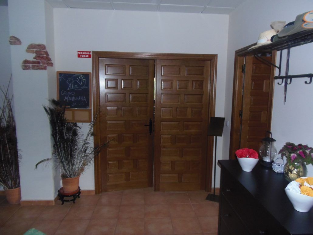 Hall albergue en Mérida - Naturacción